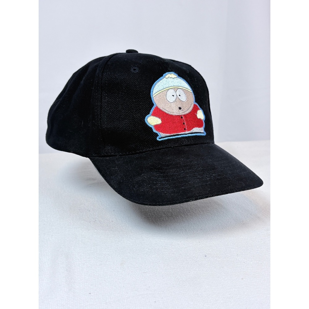 Vtg 1998 South Park Cartman Baking Brownies Snapback Hat Black Comedy Central